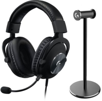Casque gamer LOGITECH G PRO X GAMING Casque + Support - Image 1