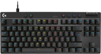 Clavier gamer LOGITECH G Pro X TKL Rapid  Noir - Image 1