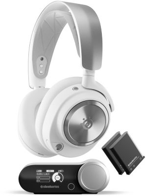 Casque gamer STEELSERIES Arctis Nova Pro WL White - Image 1