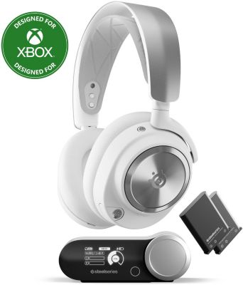 Casque gamer STEELSERIES Arctis Nova Pro WL X White - Image 1