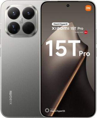 Smartphone XIAOMI 15T Pro conçu avec Leica 512Go Gris - Image 1