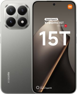 Smartphone XIAOMI 15T concu avec Leica 256Go Gris - Image 1