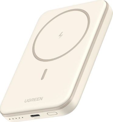 Batterie externe UGREEN MagSafe 5000mAh Crème - Image 1