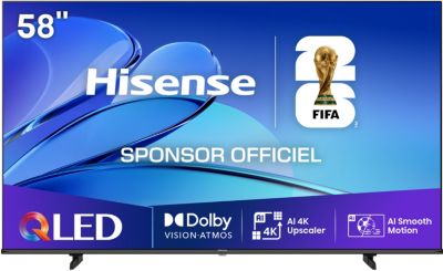 TV QLED HISENSE 58E7Q 2025 (146cm) - Image 1