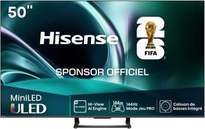TV Mini Led HISENSE 50U7Q 2025-50 pouces (126cm) - Image 1