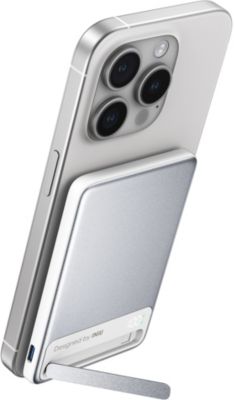 Batterie externe INIU 5000 mAh MagPro slim blanc - Image 1