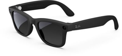 Lunettes connectées META Ray-Ban Wayfarer, Noir Mat, Dégradé Graphite Polarisé - Image 1