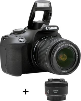 Appareil photo Reflex CANON EOS 2000D + EF-S 18-55 IS II + EF 50mm - Image 1