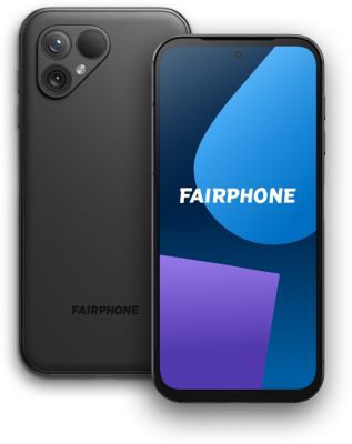 Smartphone FAIRPHONE Durable Génération 5 - Noir Mate 128 Go 5G - Image 1
