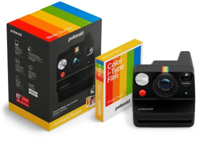 Appareil photo Instantané POLAROID Now+ Gen 3 Black + Pack 8 Films - Image 1