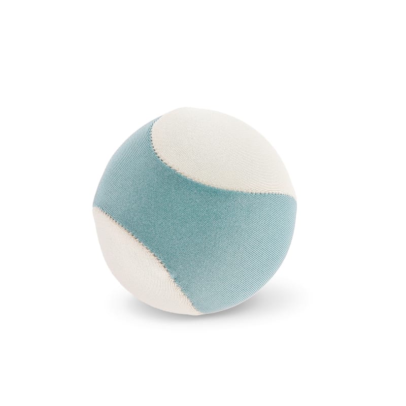 Balle antistress bleu/écru - Image 1