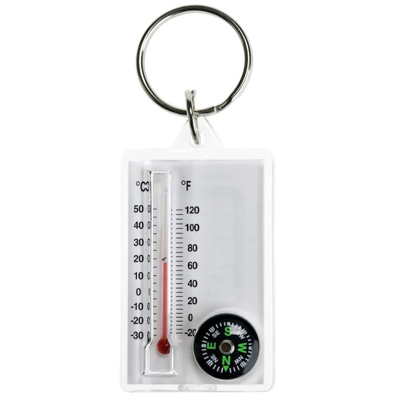 Thermomètre boussole cao porte-clés - Image 1