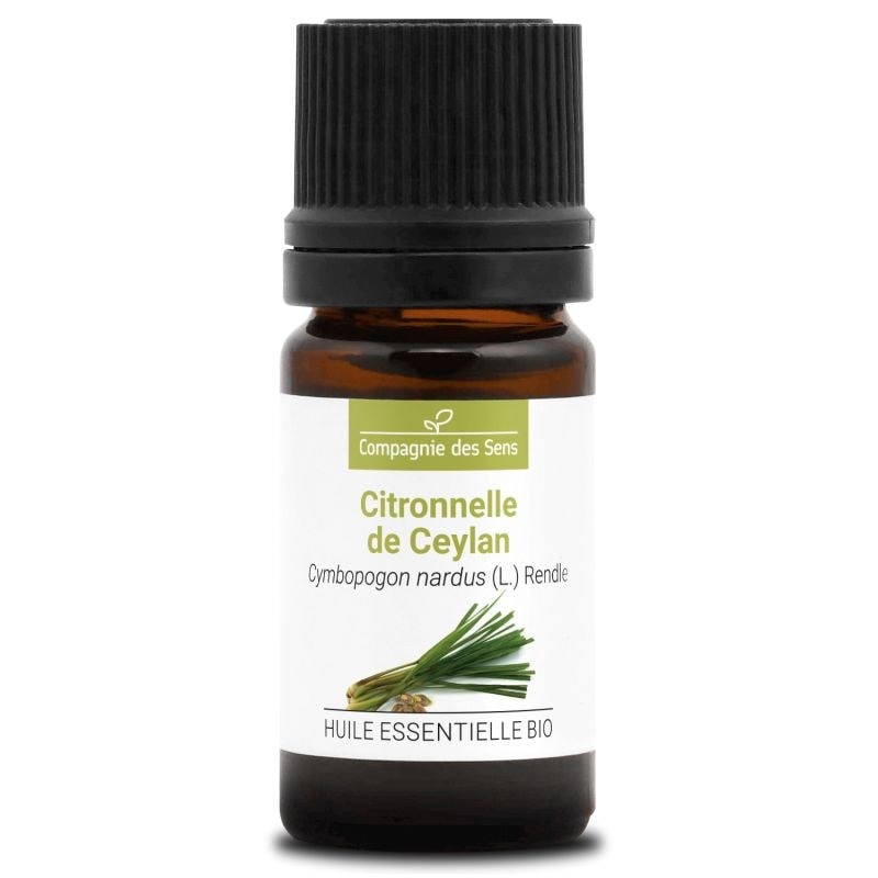 Citronnelle de ceylan - huile essentielle bio - 5ml garantie chromacert® - chémo - Image 1