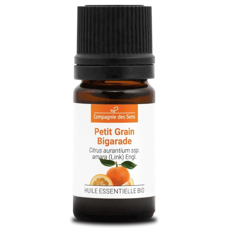 Petit grain bigarade - huile essentielle bio - 5ml garantie chromacert® - chémot - Image 1