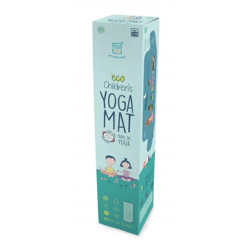 Tapis de yoga enfant vert - Image 1