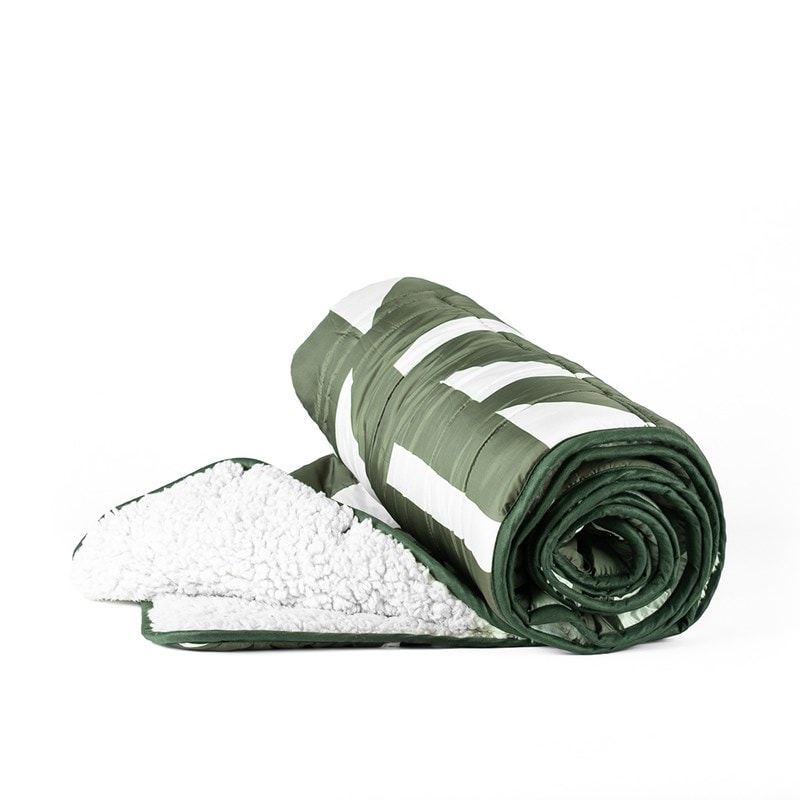 Couverture voyage traveler vert kaki - Image 1