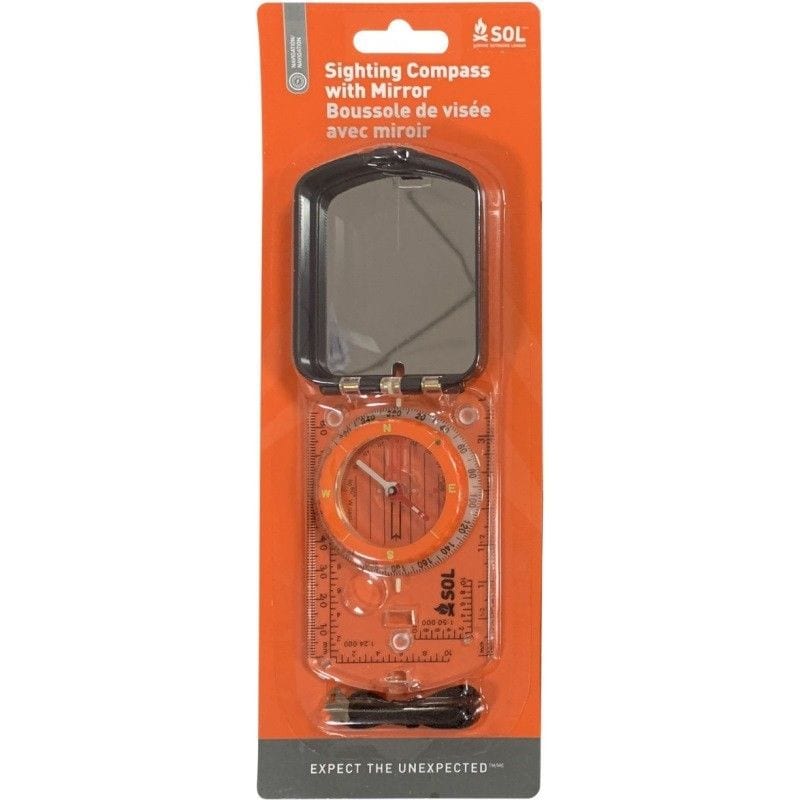 Boussole sol sighting compass with mirror - Image 1