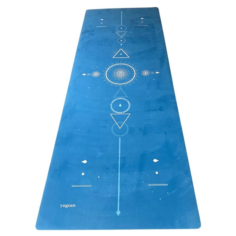Tapis de yoga et fitness performance samadhi bleu - Image 1