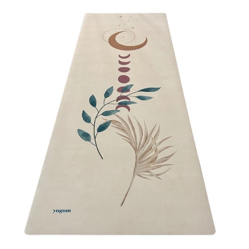 Tapis de yoga et fitness performance clair de lune - Image 1