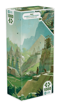 Puzzle Twist 1000 pièces - Anceint Pyramids - Iello - Image 1