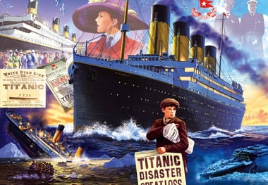 Puzzle 1000 pièces - Titanic - Bluebird Puzzle - Image 1