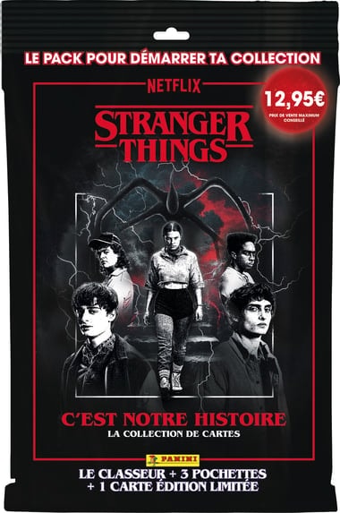 Stranger Things  cartes à collectionner starter pack - Panini - Image 1