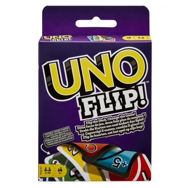 Mattel Games - Uno Flip Side - Jeu de cartes Familles - 7 ans et + - Image 1
