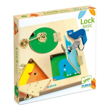 Jeu de manipulation - LockBasic - Djeco - Image 1