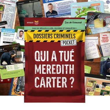 DC Pocket 1 : Qui a tué Meredith Carter ? - Asmodée - Image 1