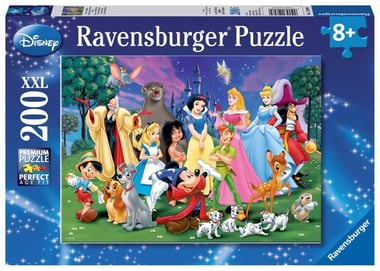 Puzzle 200 p XXL - Les grands personnages Disney - Image 1