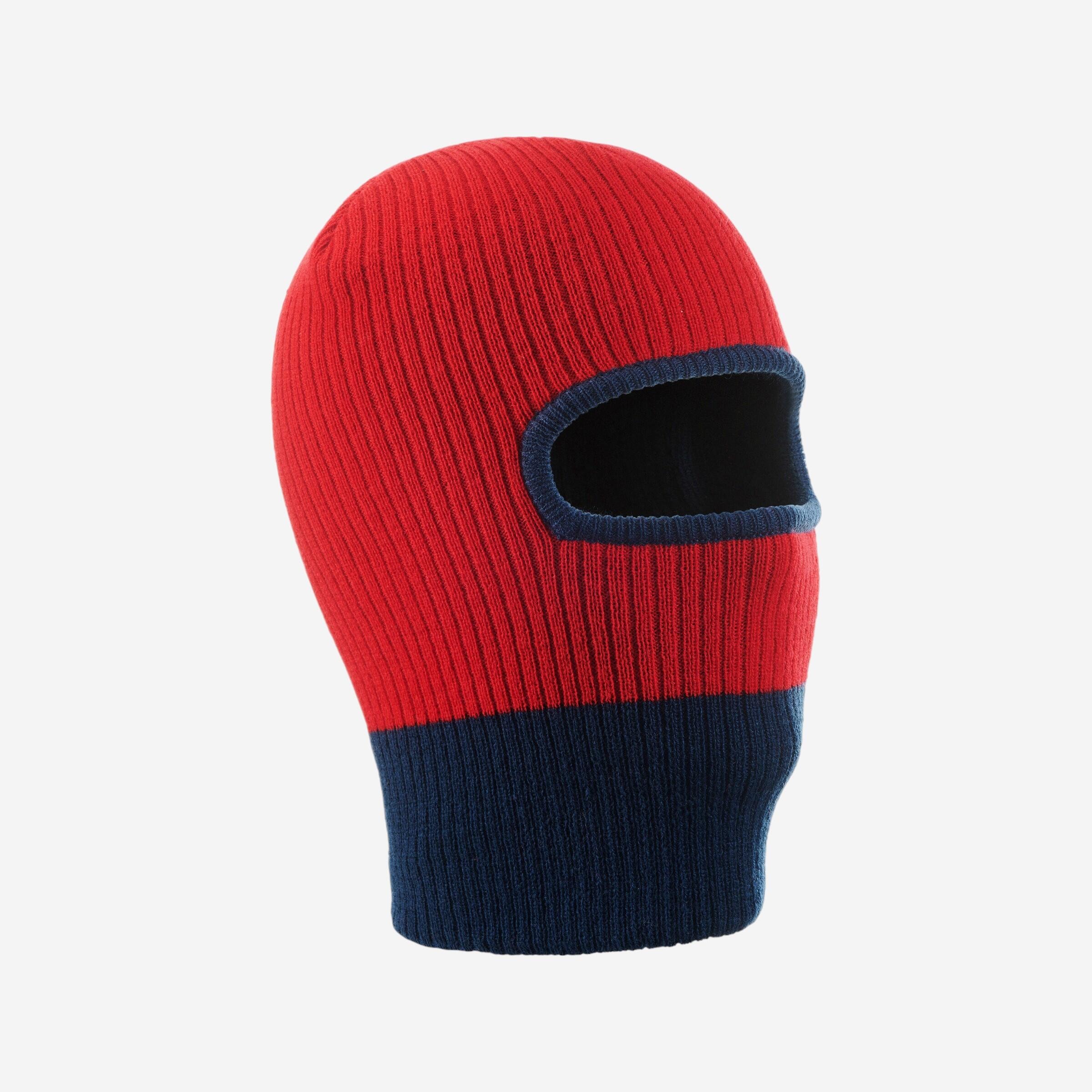 CAGOULE DE SKI ENFANT EN MAILLE - ROUGE BLEU - Image 1