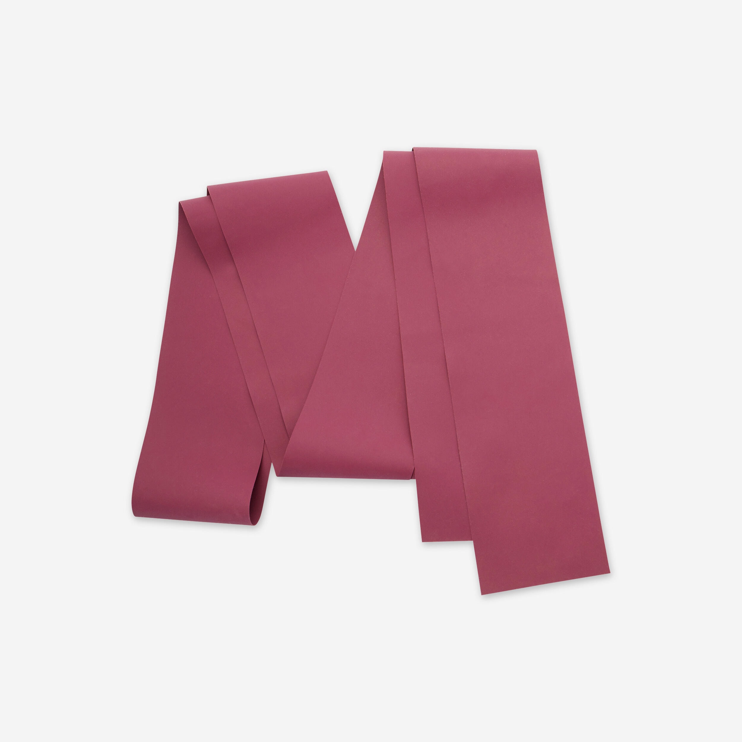 Bande élastique pilates résistance  3 kg - bordeaux - Image 1