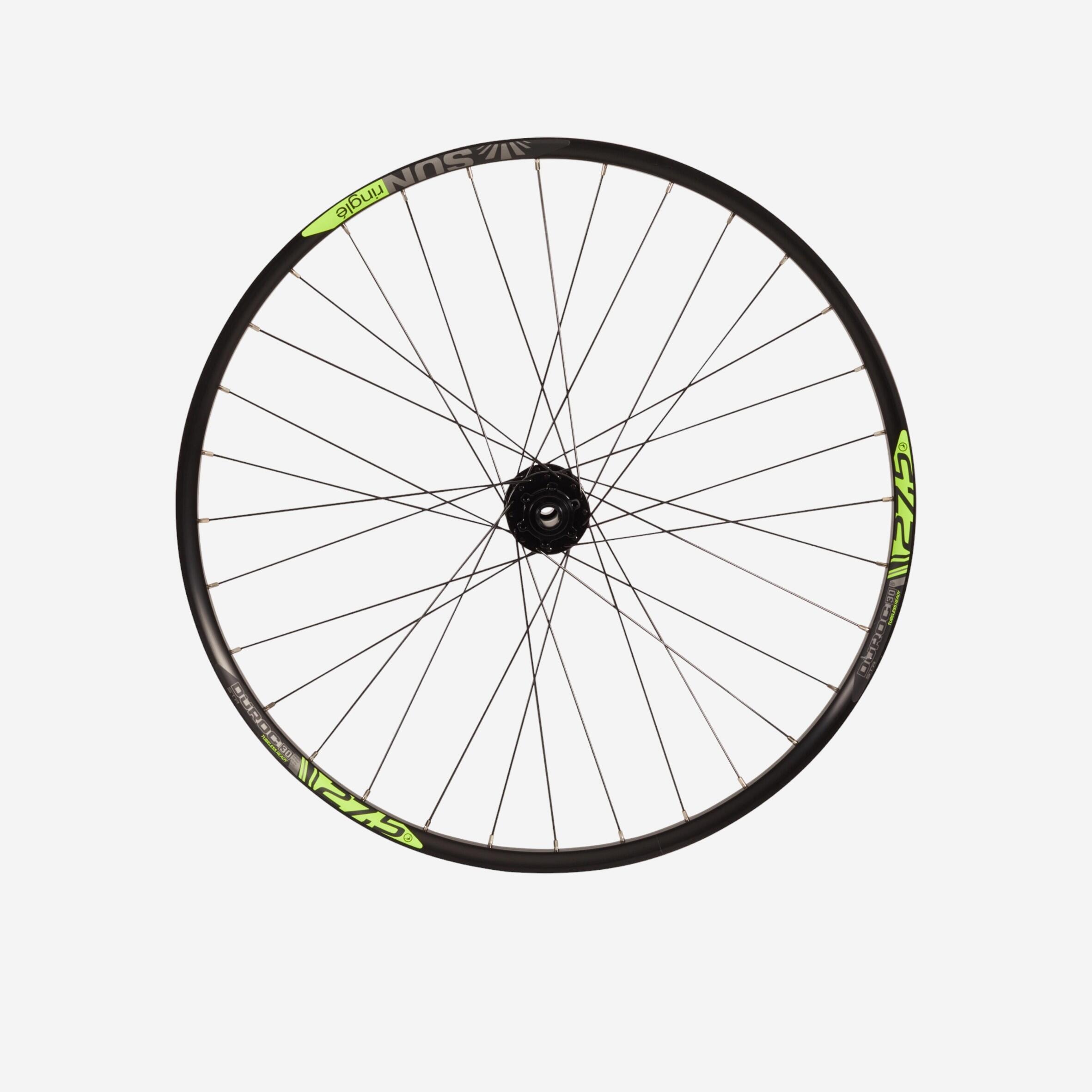 ROUE VTT AVANT 27,5" DOUBLE PAROI DISQUE BOOST 15x110 SUNRINGLE DUROC 30 _ TR - Image 1