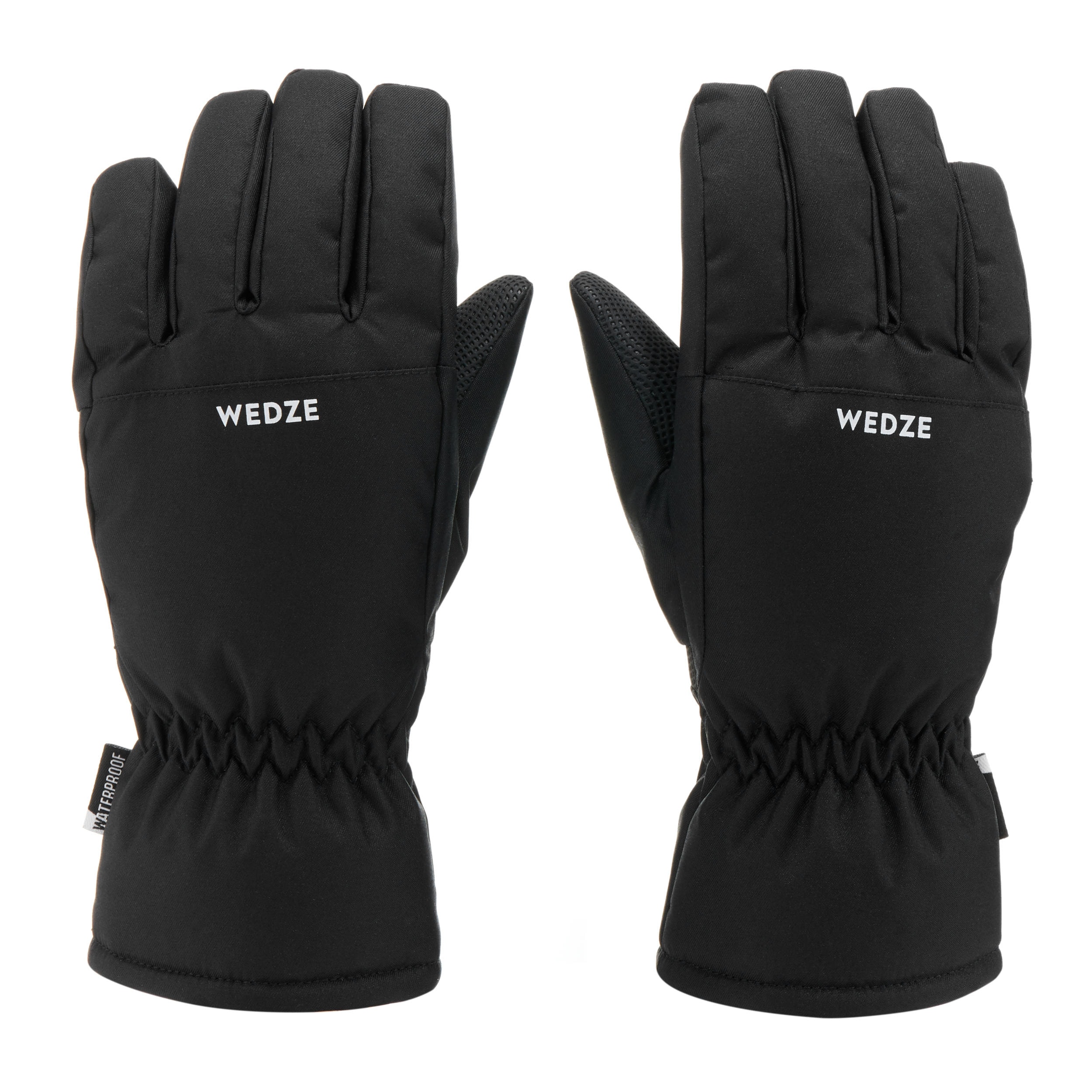 GANTS DE SKI ENFANT CHAUDS ET IMPERMEABLES - 100 NOIRS - Image 1