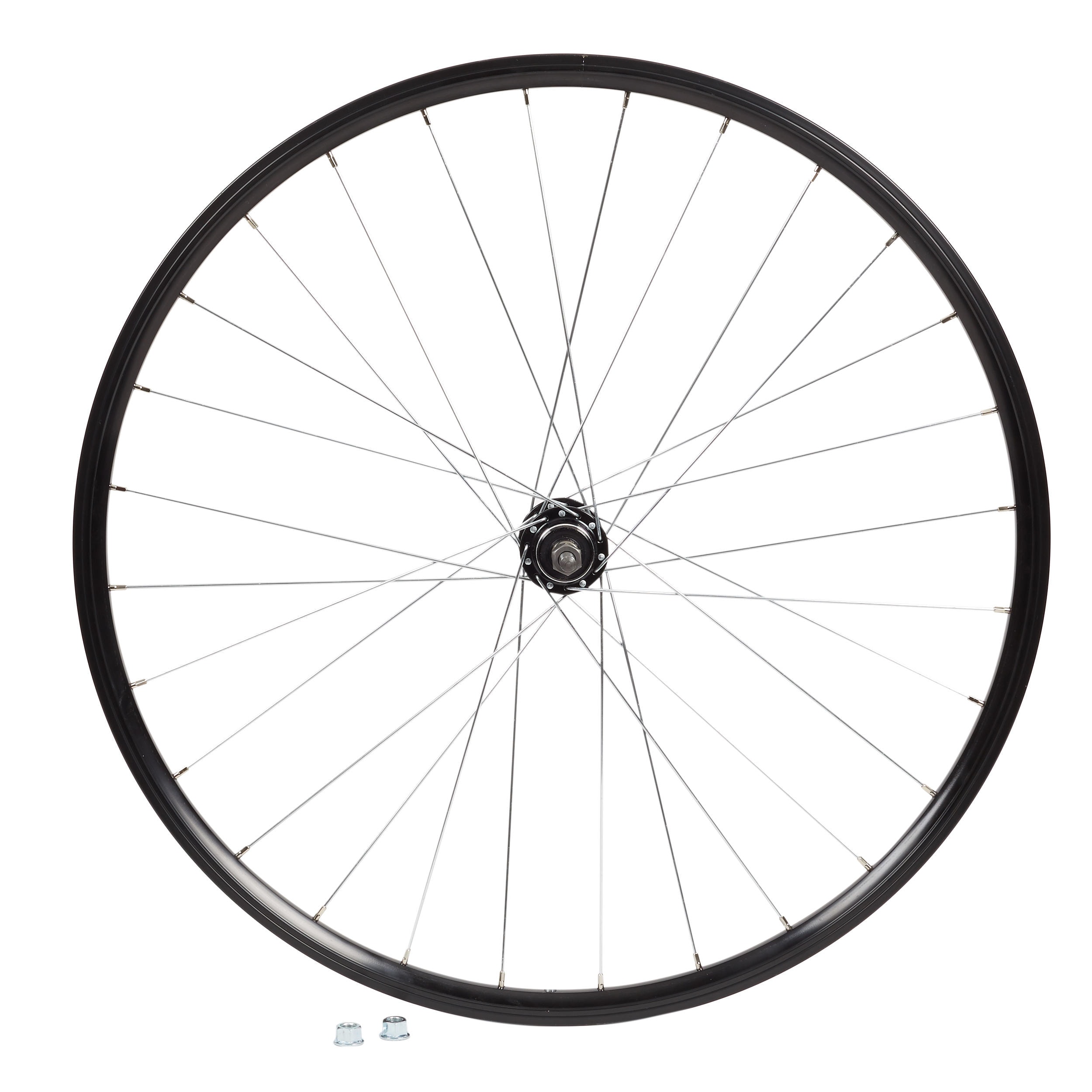 ROUE VTT ARRIÈRE 27,5" DOUBLE PAROI  FREINAGE V-BRAKE A ROUE LIBRE ET ECROU - Image 1