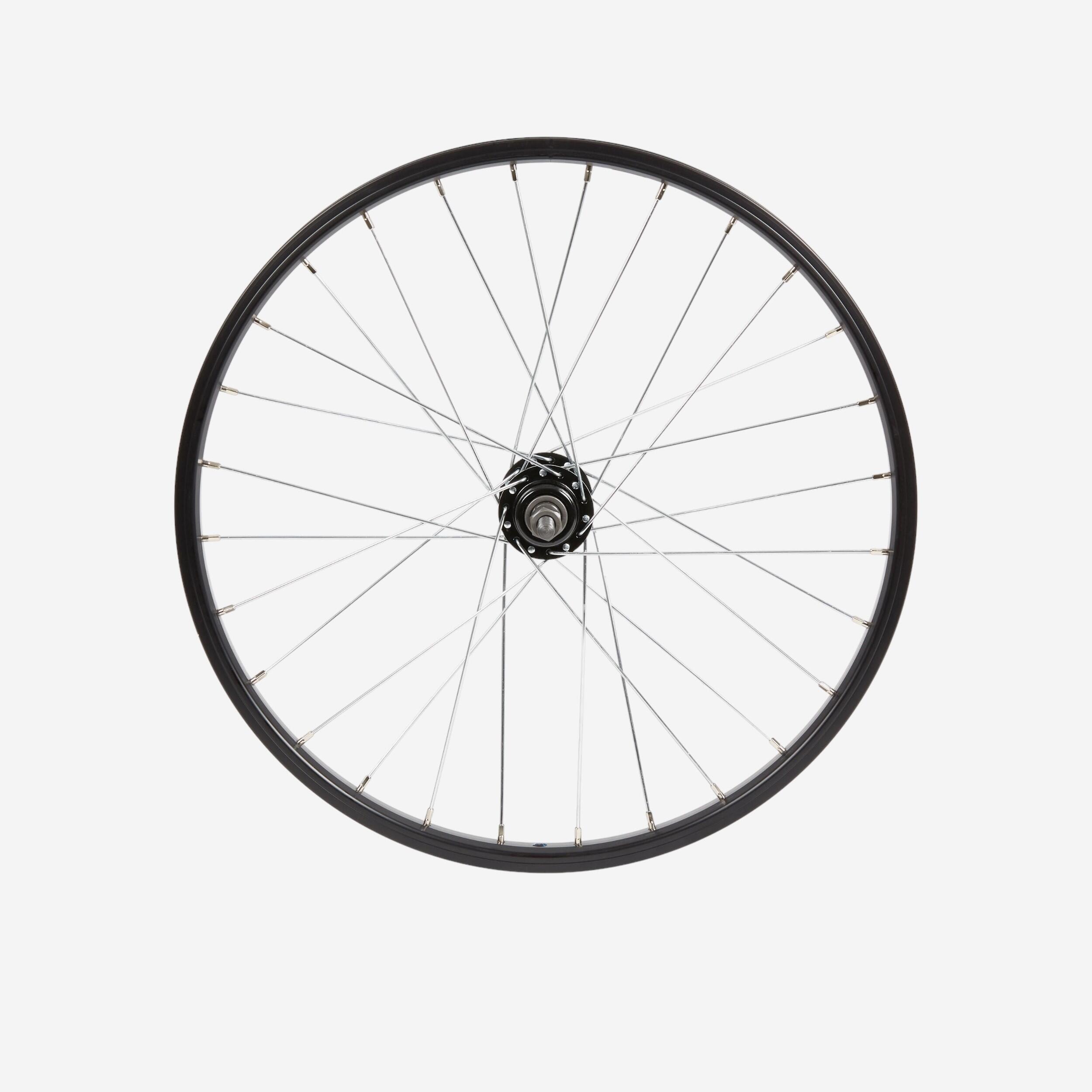 Roue vélo enfant 20 pouces avant noir - Image 1