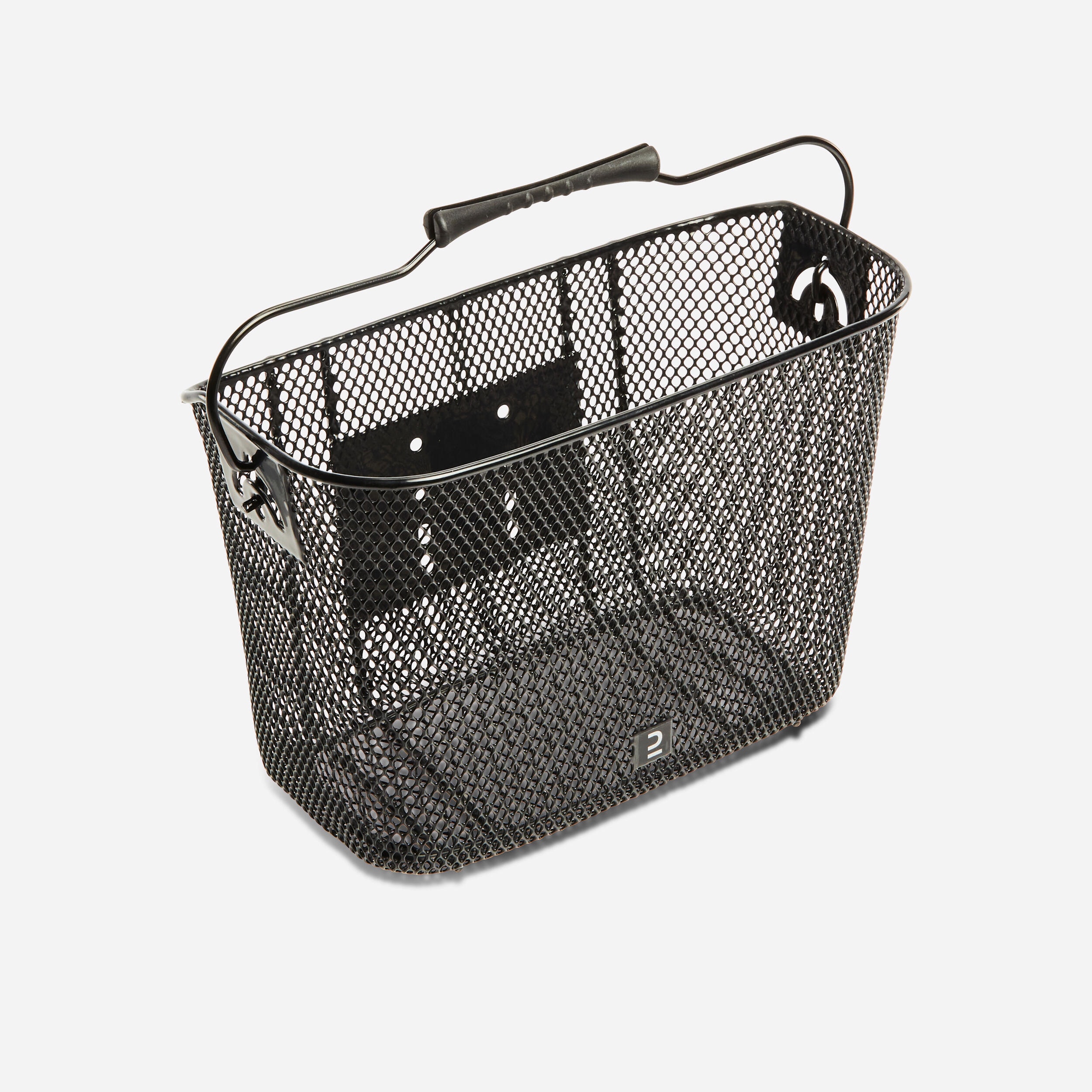 Panier vélo enfant métal noir 9 litres - Image 1