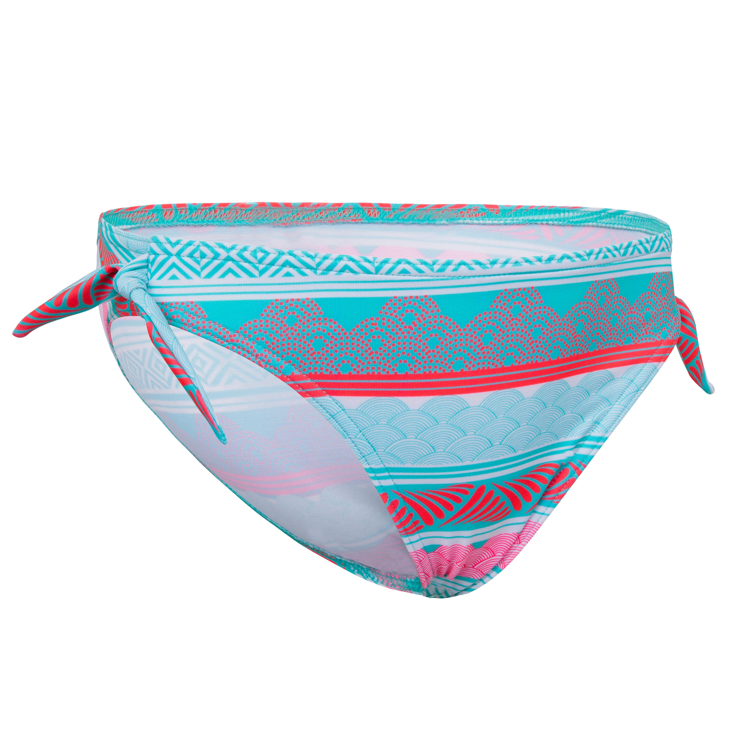 BAS DE MAILLOT DE BAIN TANIA FILLE 100 JAUNE - Image 1