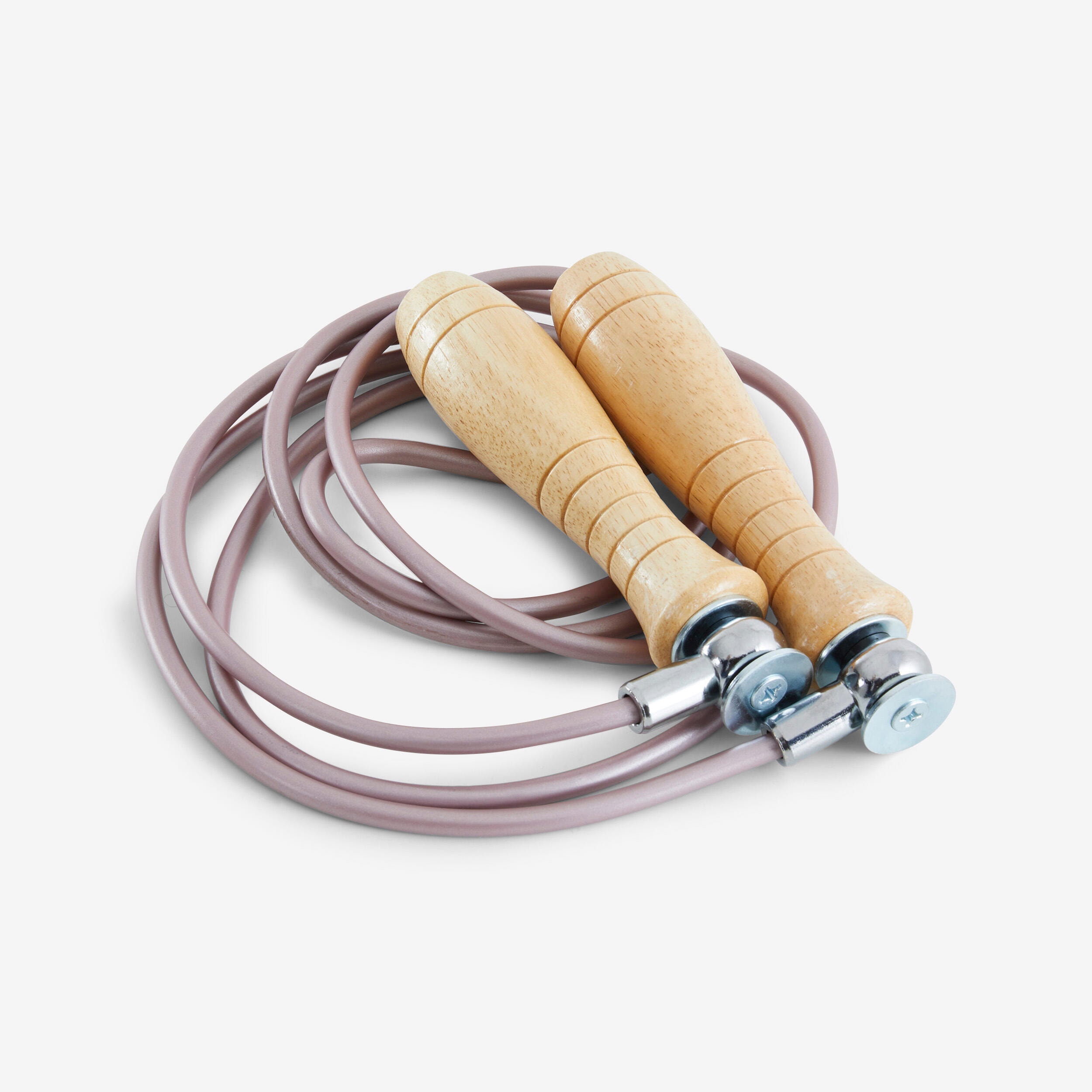 CORDE à SAUTER DE BOXE EN BOIS AVEC POIDS AMOVIBLES - Image 1