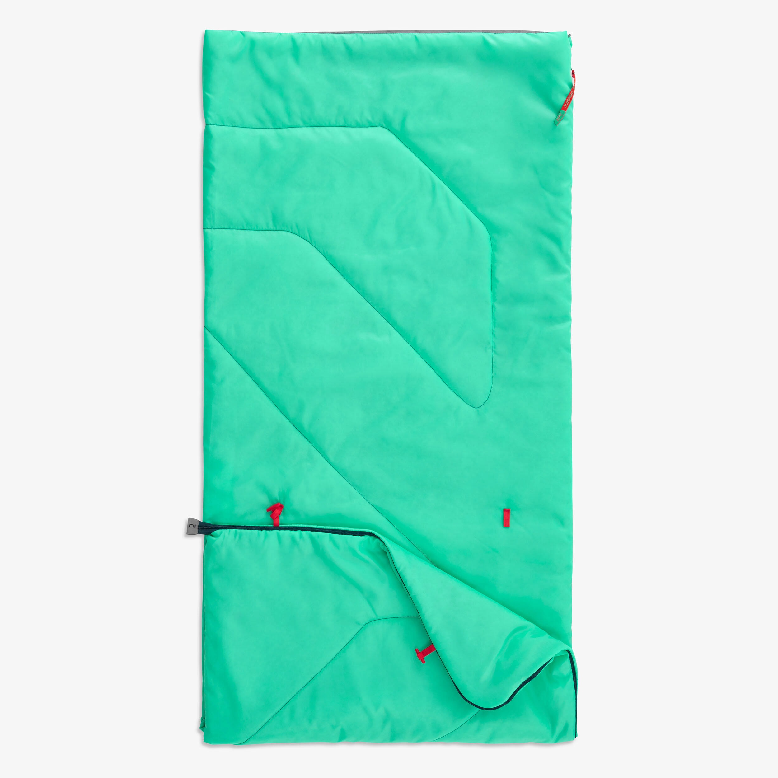 Sac de couchage enfant 20°C turquoise - Image 1