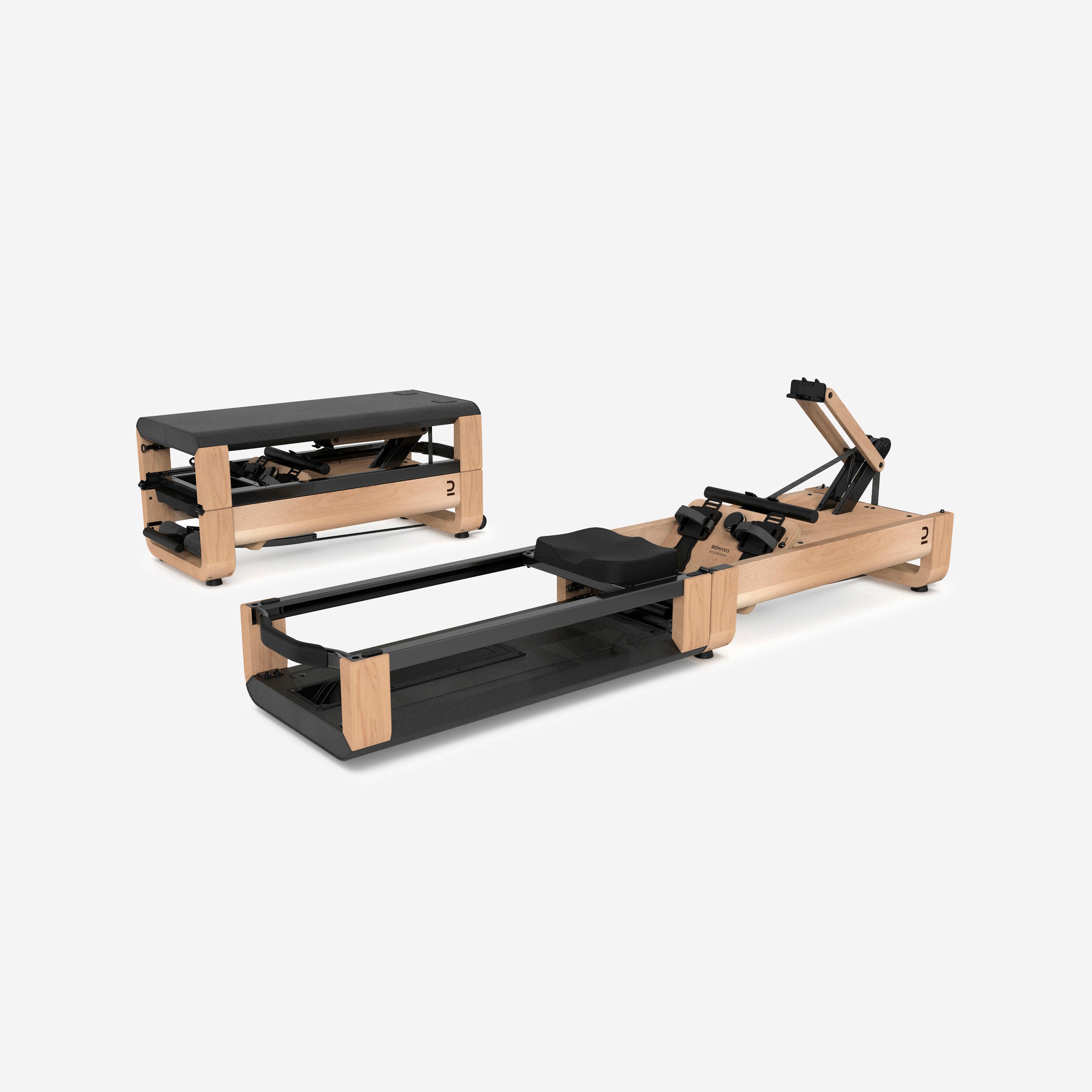 Rameur banc woodrower 3 en 1, auto-alimenté, connecté et garanti par Decathlon - Image 1