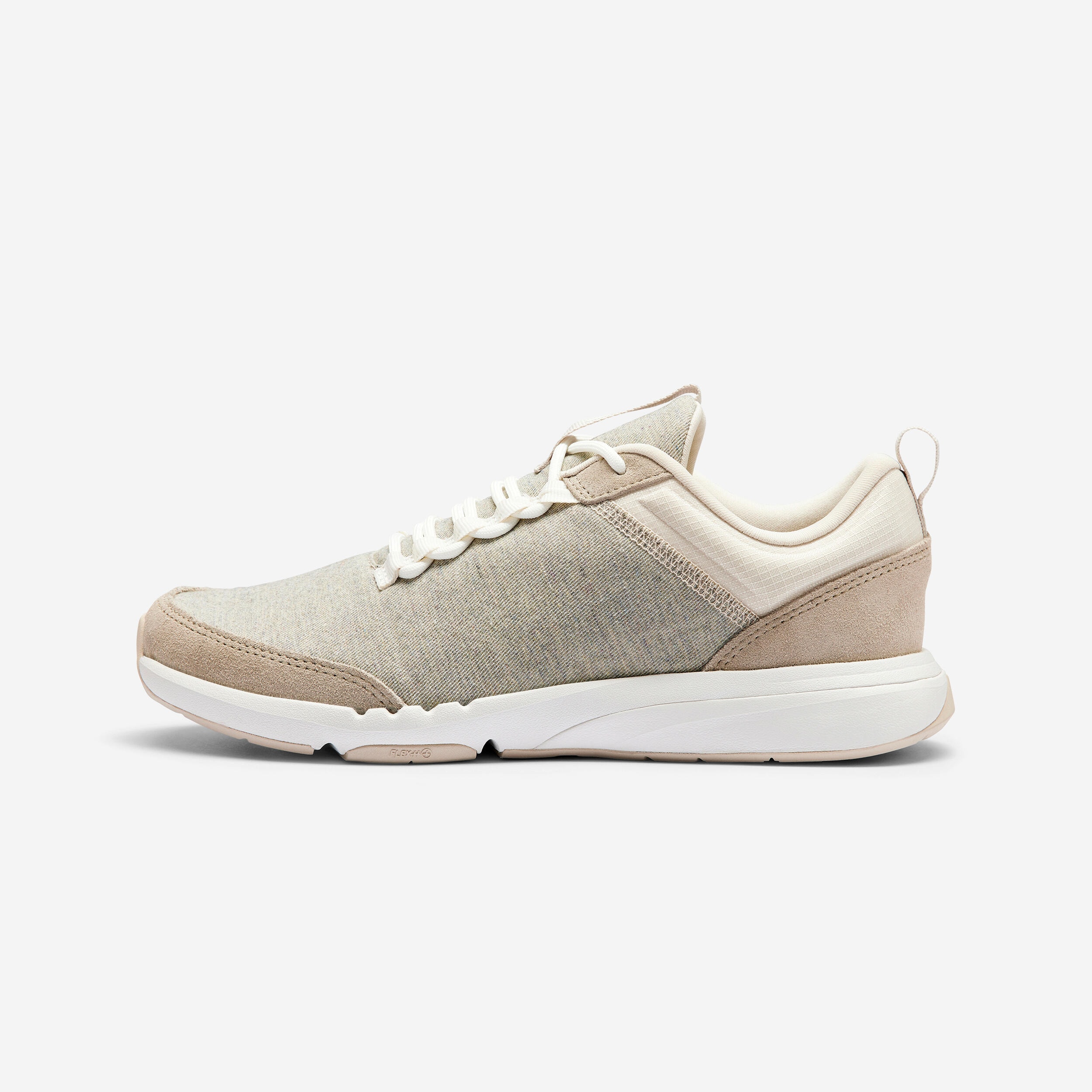 Chaussures marche urbaine femme Walk Active Gris Beige - Image 1