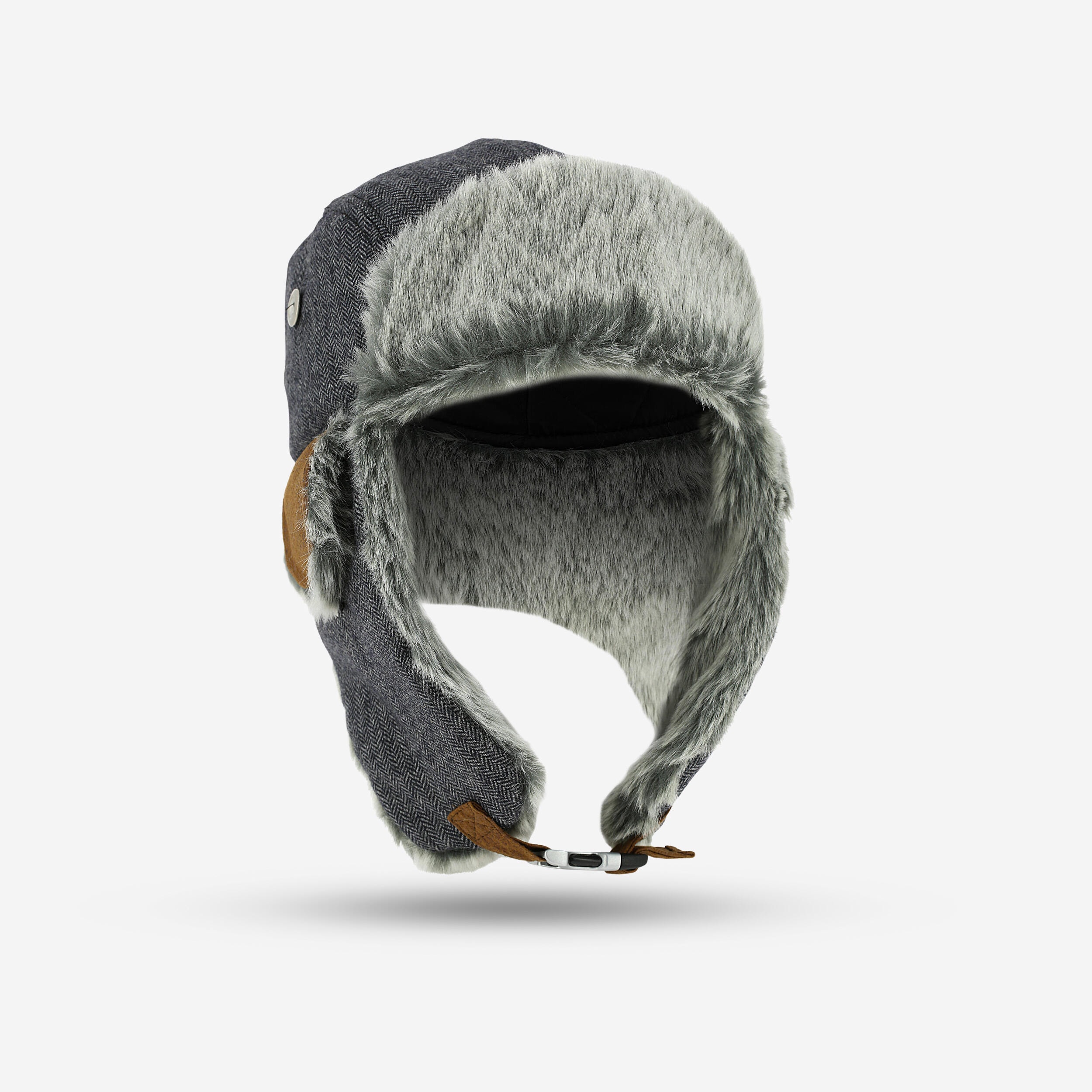 CHAPKA DE SKI ADULTE - CRUISING FUR - GRIS - Image 1