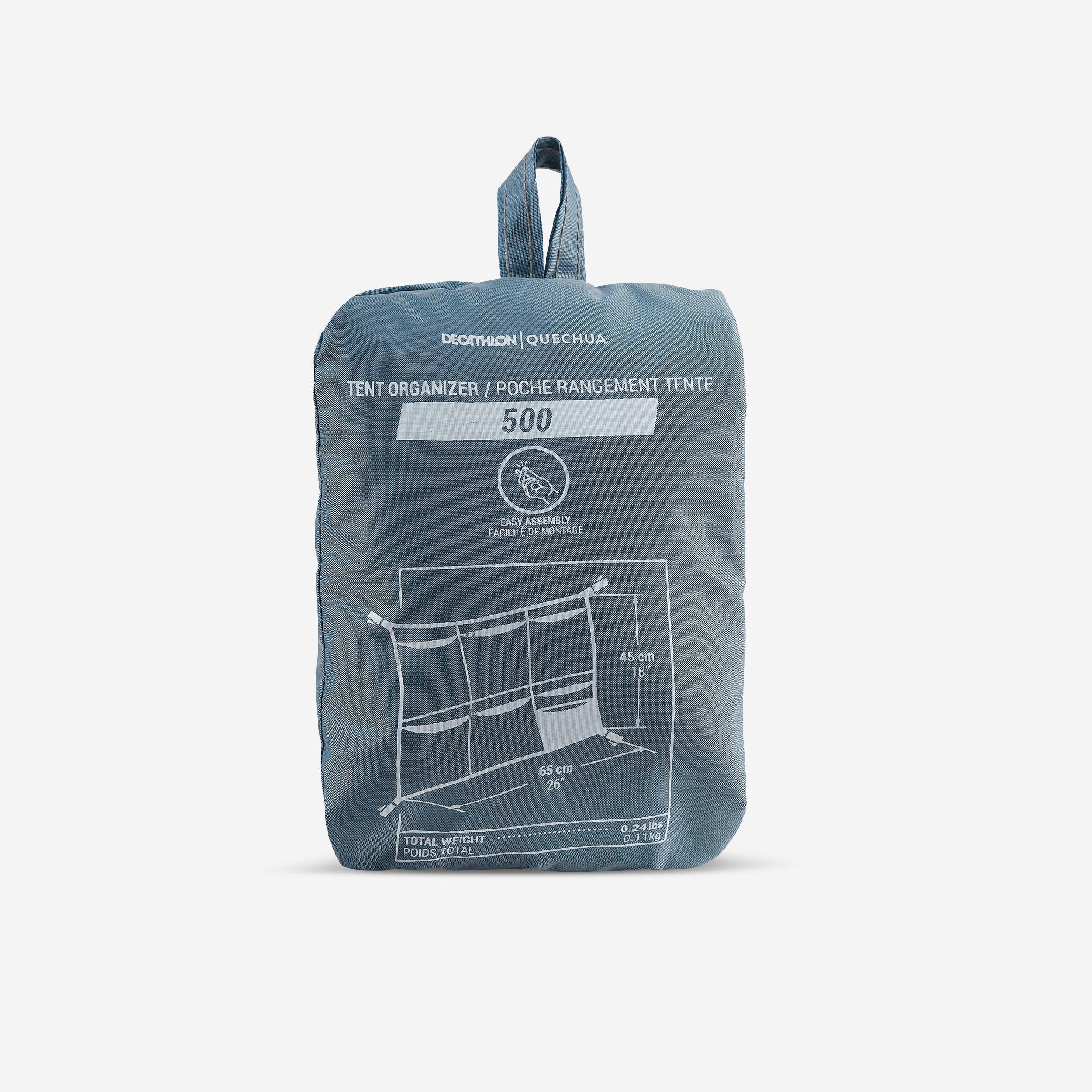 FILET UNIVERSEL POUR TENTE OU SÉJOUR DE CAMPING - 6 POCHES DE DIFFÉRENTS FORMATS - Image 1