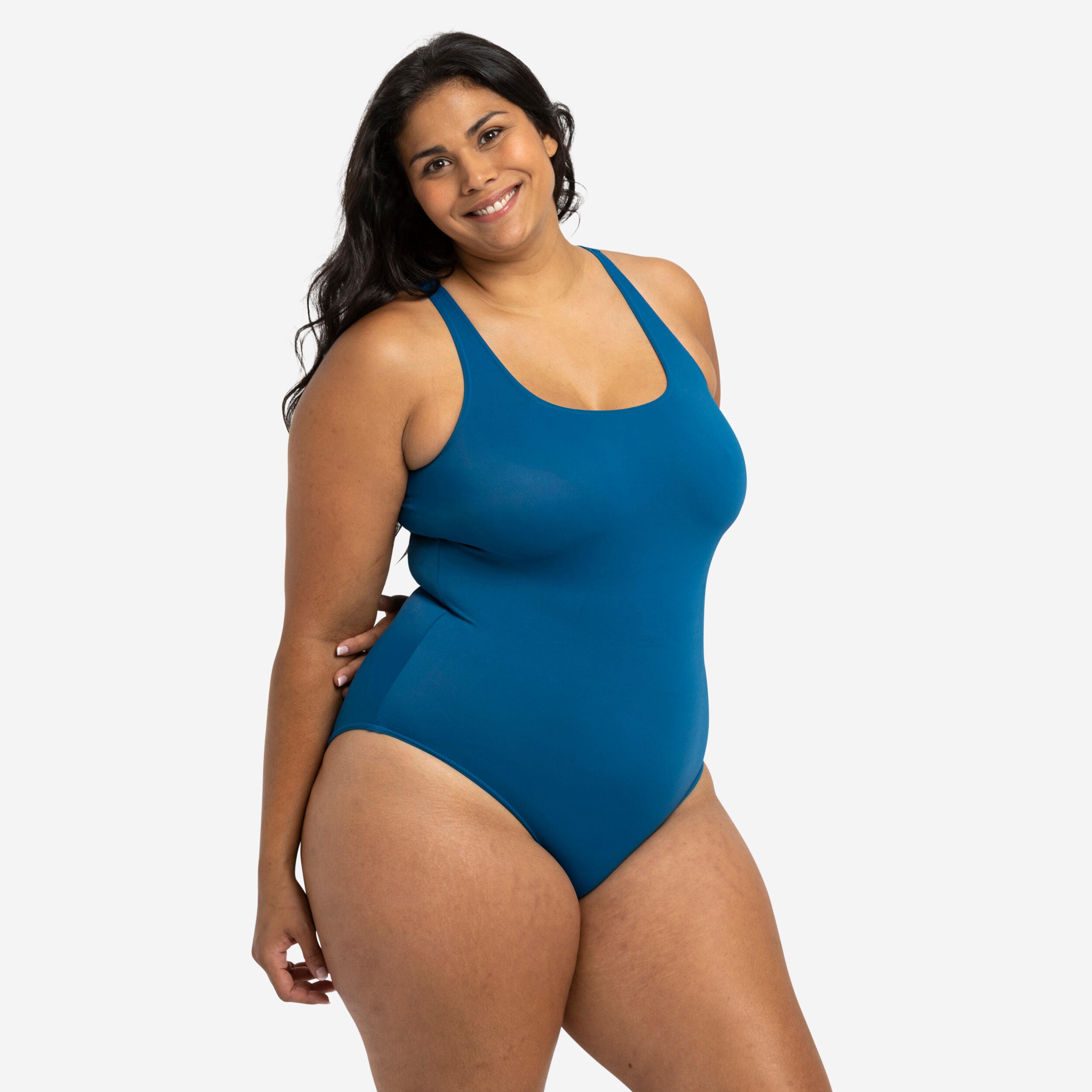 Maillot de bain femme 1 pièce heva bleu - Image 1