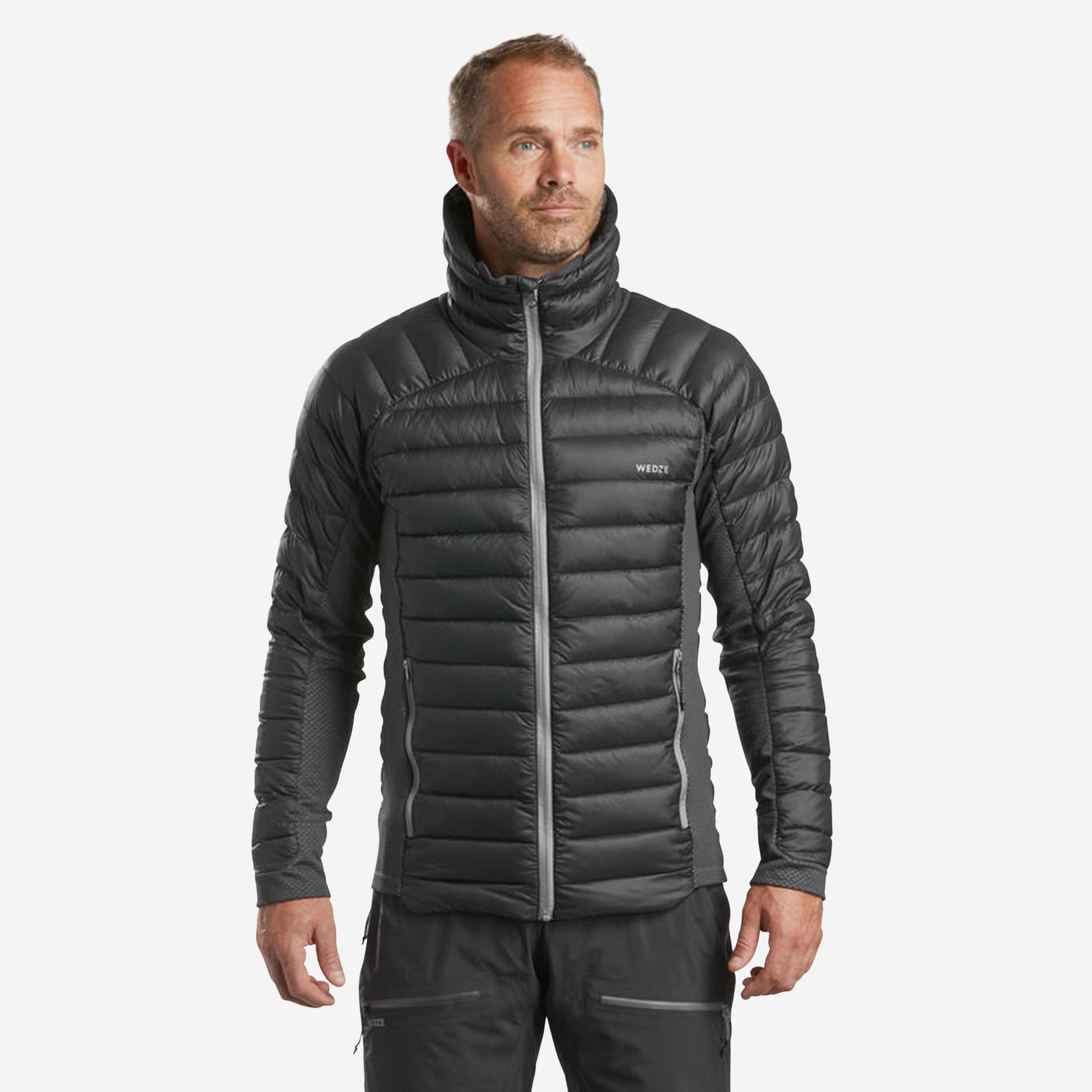 Seconde vie - Sous-veste doudoune de ski chaude et respirante homme, fr900 gris - Image 1