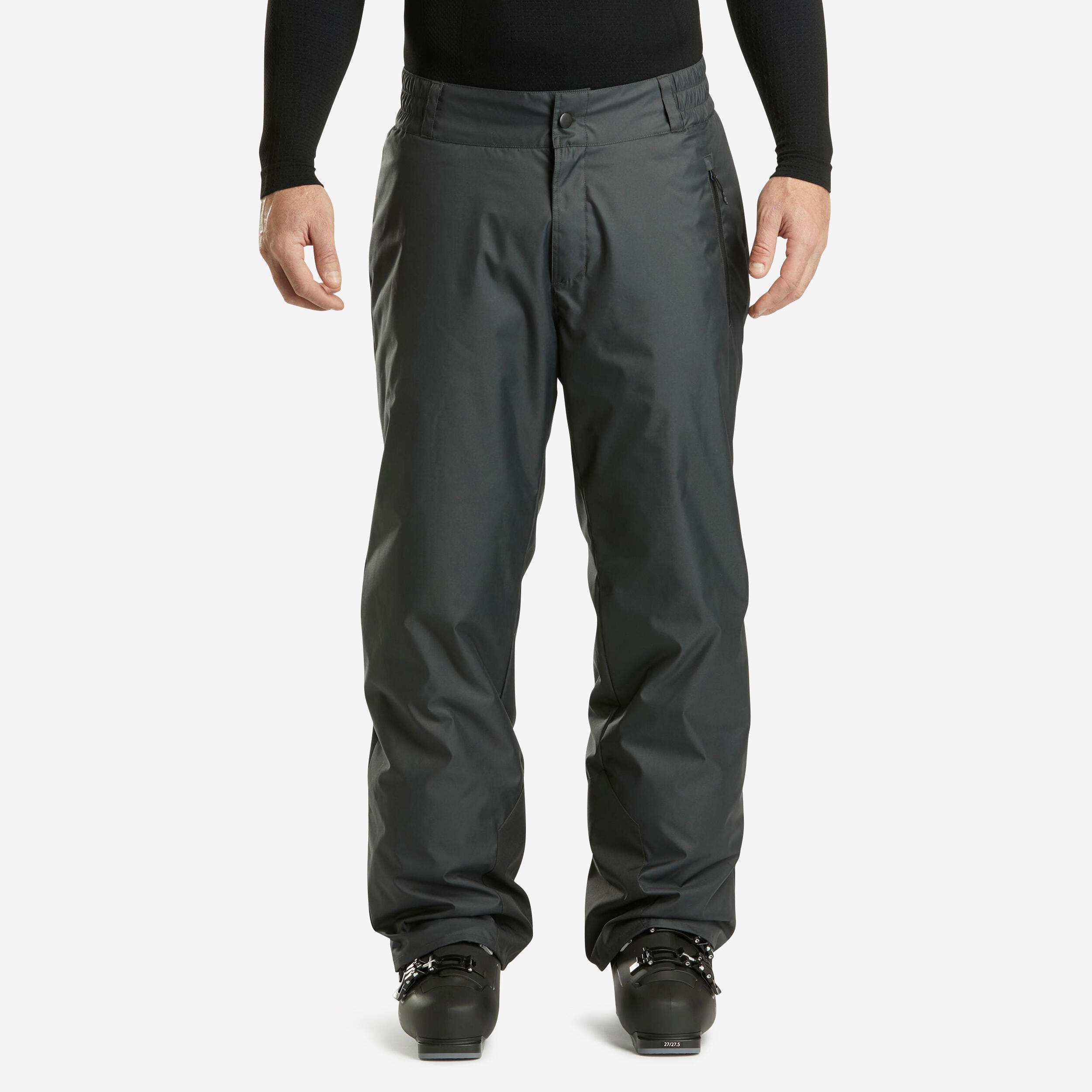 Pantalon de ski chaud homme 100 - Noir - Image 1