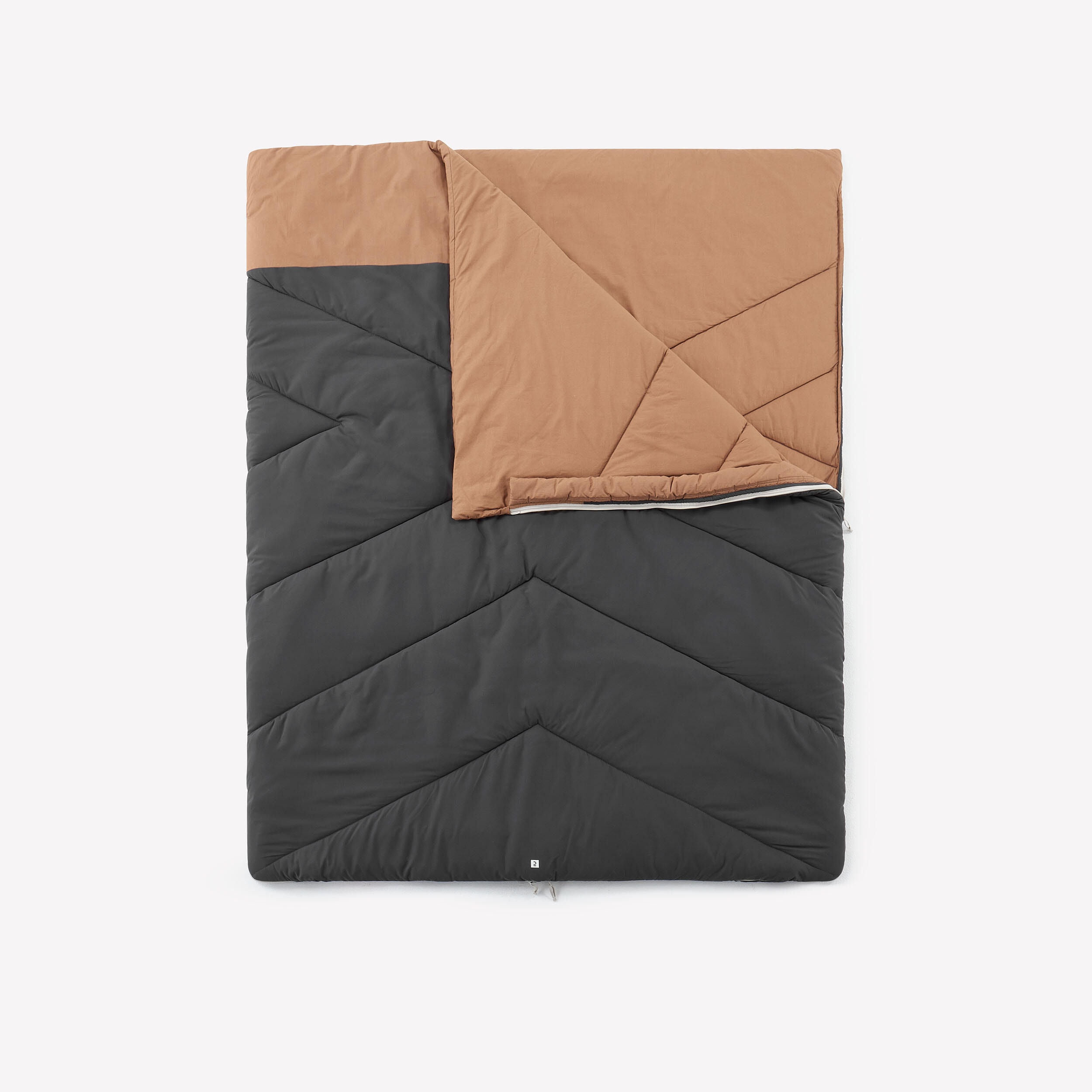 Sac de couchage de camping 10°C en coton, 2 personnes, Utim confort - Image 1