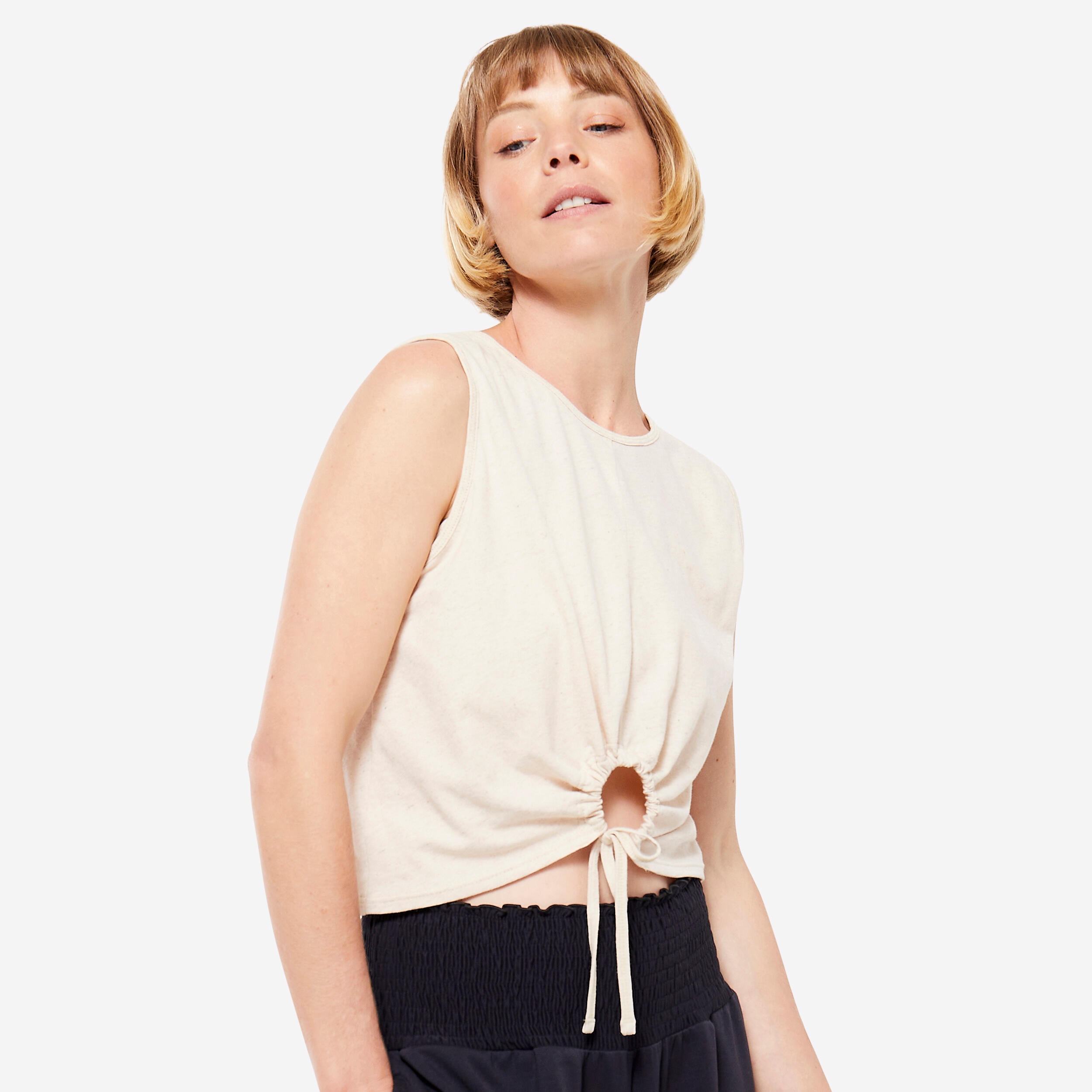 DEBARDEUR YOGA  COTON LIN PREMIUM - Image 1