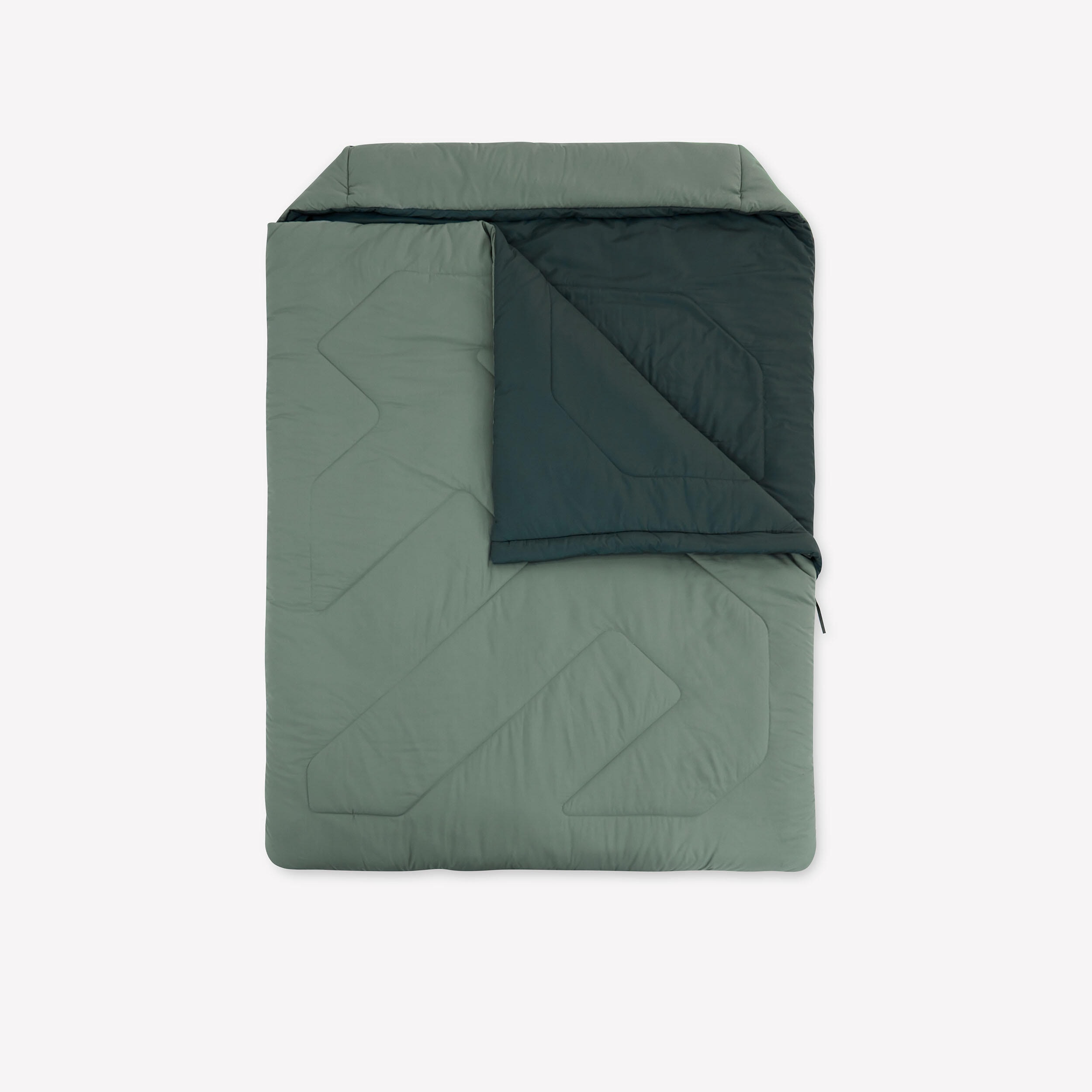 Sac de couchage de camping 0°C, 2 personnes - Image 1